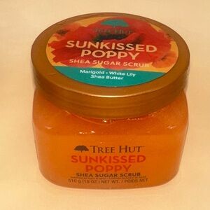 TREE HUT Sunkissed Poppy Shea Sugar Scrub - Orange